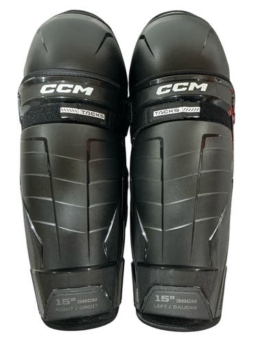 CCM Tacks XR Pro Shin Pads 15” (New) 3475