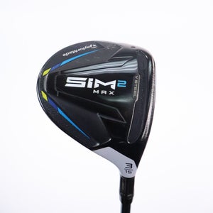TaylorMade SIM2 MAX Fairway 3-Wood 3W 15* Reg Flex Ventus Blue w/ Cover INV#36