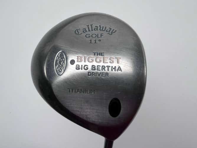 Callaway Biggest Big Bertha Driver 11* Gems Ultra Light Ladies RH