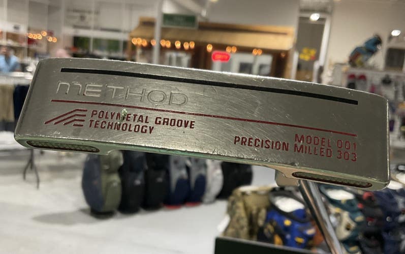 Nike METHOD Model 001 Blade Putter 35" Steel Shaft 11" Golf Pride Grip