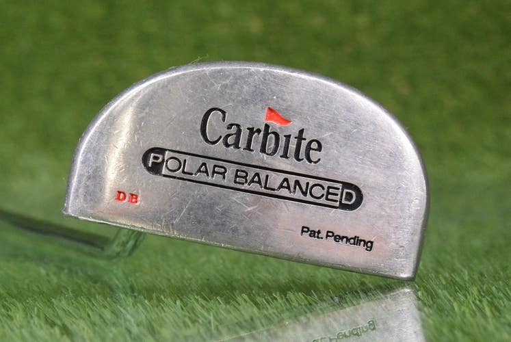 CARBITE GOLF POLAR BALANCED DB 35 MALLET PUTTER W/ CARBITE GOLF GRIP