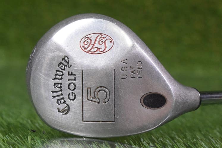 CALLAWAY GOLF BIG BERTHA S2H2 5 WOOD W/ MEMPHIS 10" STEEL SHAFT LEFT HANDED