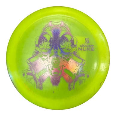 Used Discraft Big Z Nuke Disc Golf Driver Yellow 172g 11450-s000522958