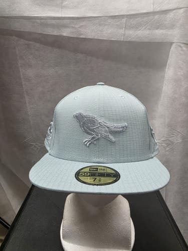 NWS Baltimore Orioles Blue Rips New Era 59fifty 7 3/8 MLB