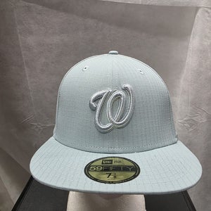 NWS Washington Nationals Blue Rips New Era 59fifty 7 1/8 MLB