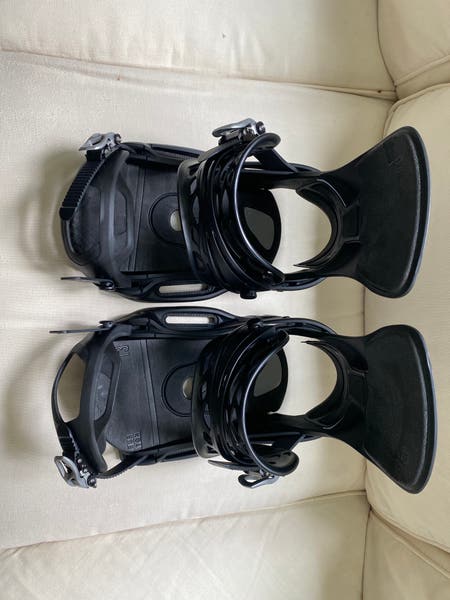 Men's Large Burton CARTEL X Snowboard Bindings All Mountain (Used