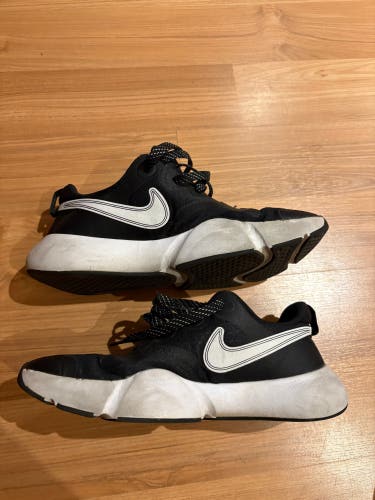 Black Unisex Size M 8.0 (W 9.0) Adult Nike Speedrep Shoes (Used)