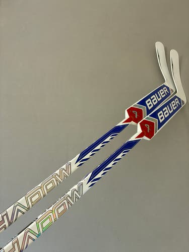 *2 Pack* of New 25" Paddle Senior Bauer Supreme Shadow Goalie Sticks - USA