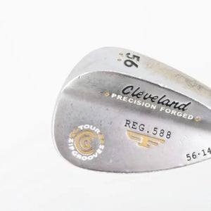 Men's Cleveland 588 Tour Satin Chrome Right Handed Wedge Wedge Flex 56 Degree (Used)