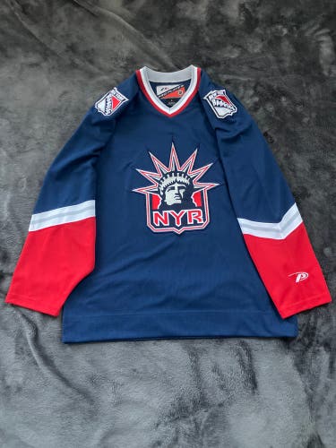 Vintage Lady Liberty New York Rangers Alternate jersey (L)