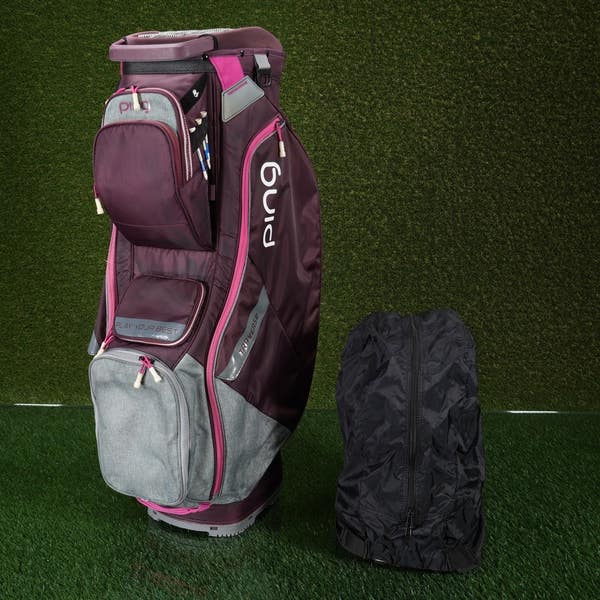 golf bag rain cover ping SYCFQX Hood Waterproof, Rain Cape for Golf Bags fit Almost All Tour Bags Golf Bags or Carry Cart for Mens Women Golfer (Black) : Sports & The Jef World of Golf convenient clear rain cover is the perfect solution for protecting your golf bag and clubs from unpredictable weather conditions Ping Hoofer Tour 244 Golf