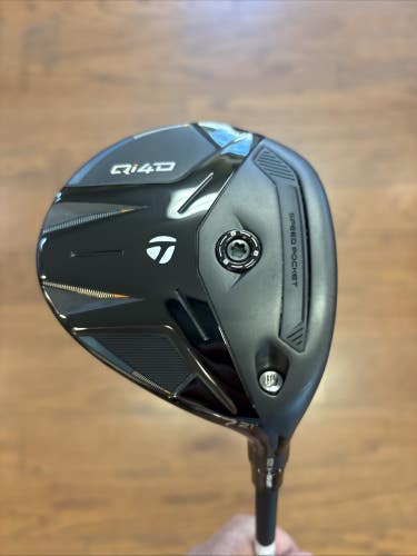 New Taylor Made Qi4D 7 Wood 21 Deg 55 Gram Reg Flex Reax
