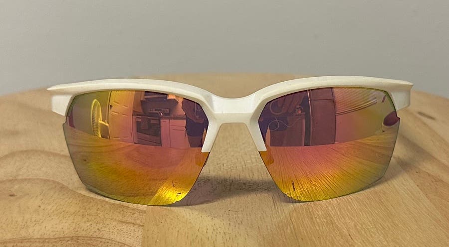 100% Sunglasses White Frame (Used)