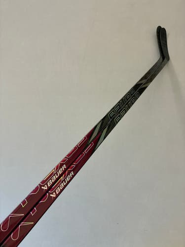 *2 Pack* of New 87 Flex P28M Senior Bauer Nexus Tracer Left Hand Pro Stock Hockey Sticks - Maroon