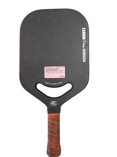 Used Carbon Pickle Pro Series Pickleball Racquet Black 11450-s000522142