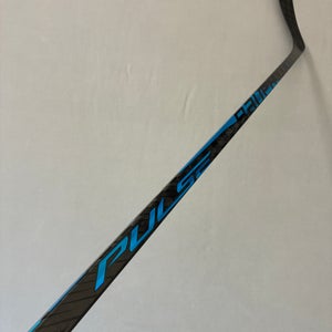 Used 82 Flex P92 Senior Bauer Pulse Left Hand Pro Stock Hockey Stick - Blue
