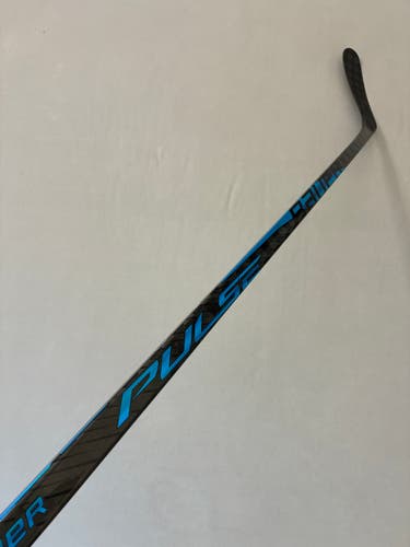 Used 82 Flex P92 Senior Bauer Pulse Left Hand Pro Stock Hockey Stick - Blue