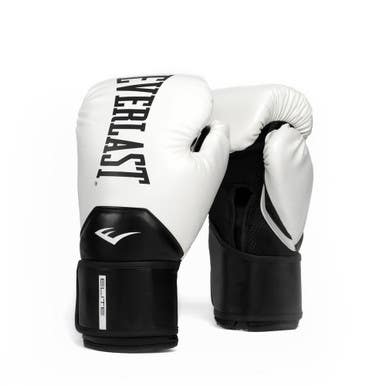 New Elite 2 12oz White Black Boxing Gloves 11855-eve3276