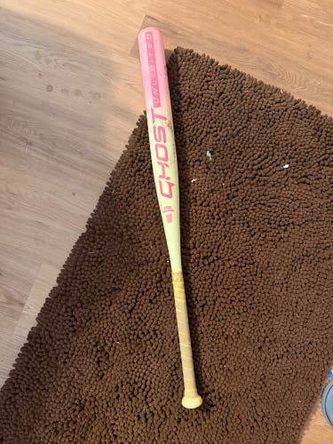 2025 Easton Ghost Unlimited Composite Bat (-10) 22 oz 32" (Used) Pink lemonade