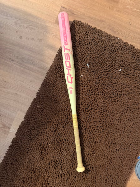 2025 Easton Ghost Unlimited Composite Bat (-10) 22 oz 32" (Used) Pink lemonade