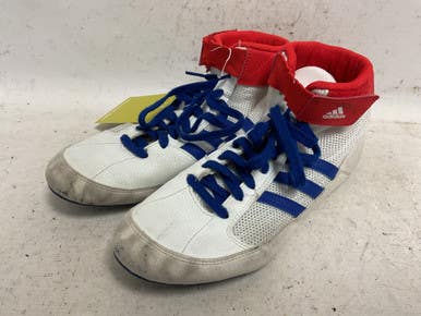 Used Adidas Hvc2 Bd7129 Wrestling Shoes White Senior 7 11855-s000205018