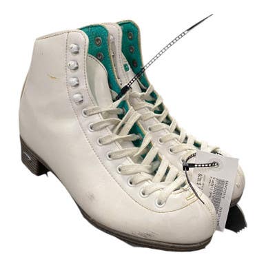 Used Riedell Opal Womens Softboot Skate White Senior 6 11375-s000372820