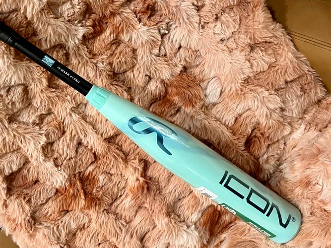 2026 New & Wrapped Rawlings Icon Composite USABat Certified Bat (-12) 19 oz 31" (New)