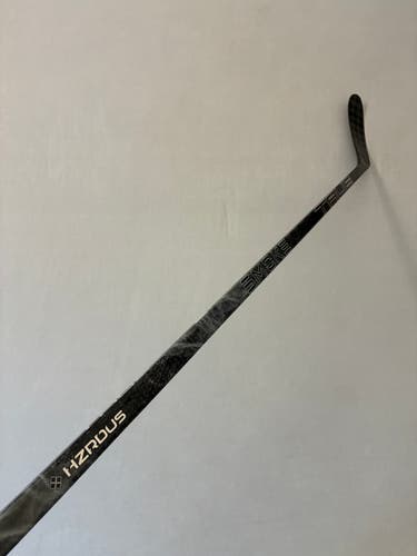Used 87 Flex P28M Senior True HZRDUS Smoke Left Hand Pro Stock Hockey Stick - Black/Gray