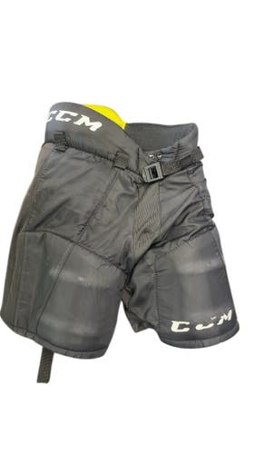 CCM Tacks Youth Hockey Pants Black Medium Used