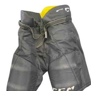 CCM Tacks Youth Hockey Pants Black Used Size Youth Medium