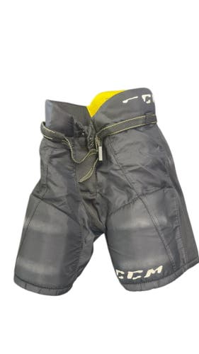 CCM Tacks Youth Hockey Pants Black Used Size Youth Medium