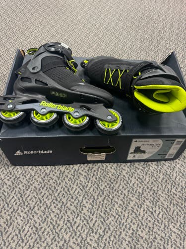 Rollerblade Zetrablade Elite Inline Skates Regular Width Size 9 (New)