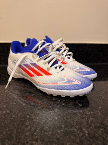 White Unisex Size M 9.0 (W 10.0) Adidas F50 adizero Turf Cleats Cleats (Used)