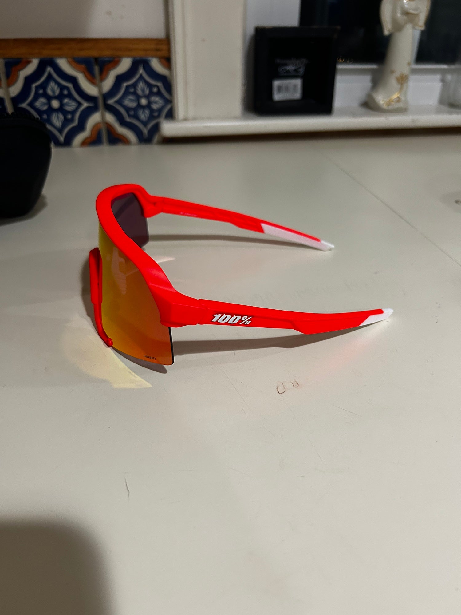 New in box RARE Nike Volition sunglasses Rain Sport Orange Lens 