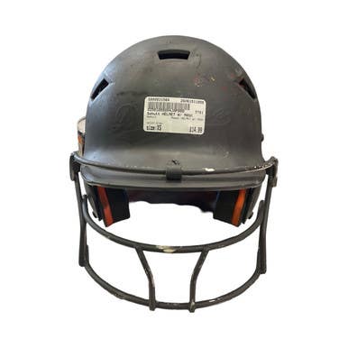 Used Schutt Helmet W Mask Batting Helmet W Mask Grey Xs 11859-s000031564