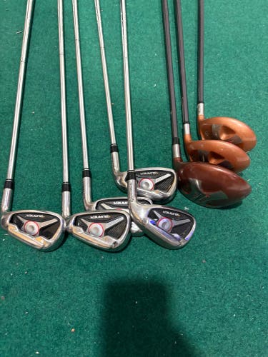 Men's 2011 TaylorMade Burner 2.0 Right Handed Iron Set Regular Flex (Used)