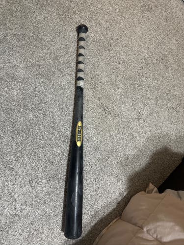 2022 Baum White Stock BBCOR Certified Bat (-3) 30 oz 33" (Used)