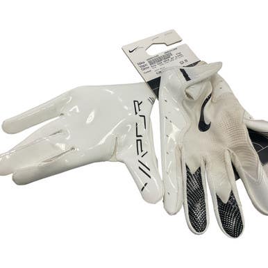 Used Nike Nike Vapor Jet Gloves Fb Gloves White Lg 11859-s000031546