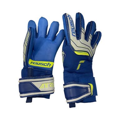 Reusch Airract Soccer Goalie Gloves Royal Blue 7 11859-s000031548