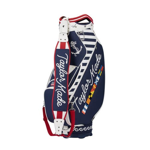 TAYLORMADE SAILORS POINT STAFF BAG BLUE/WHITE