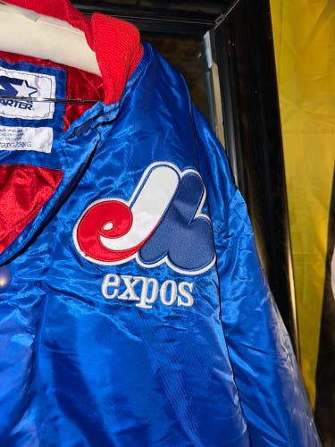 Blue Adult Unisex XXXL Starter Jacket (New)