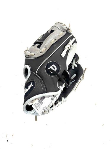 Used Wilson A200 Bb Sb Glove Rh Throw Black 10" 11860-c000310543