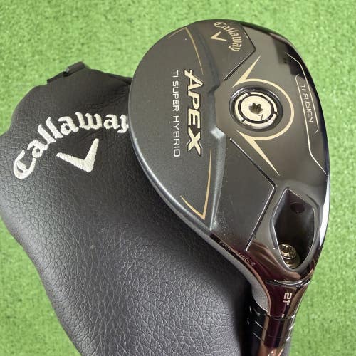 Callaway Apex TI Super Hybrid 21 4H 2026 Kuro Kage 80g Regular Flex -1/2 Short