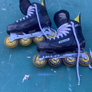 Black Bauer Hockey Skates Size Senior 6