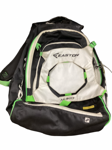 Used Easton Mnko Backpack Bb Sb Player Carry Bag White 11613-s000184142