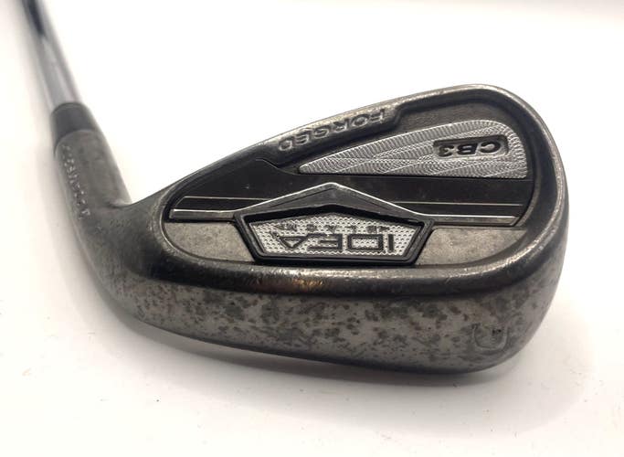 ADAMS GOLF IDEA CB3 BLACK FORGED GAP WEDGE - KBS TOUR 90 REGULAR STEEL SHAFT