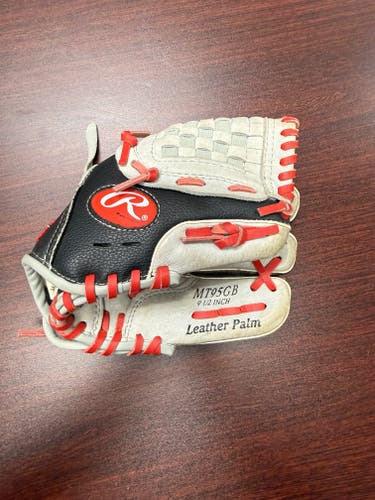 Rawlings Mike Trout Mt95gb Baseball Glove Rh Throw Black And Natural 9 1 2" - used