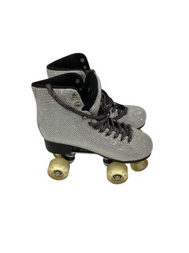 Used Poster Grl Skates Senior Roller Quad Skates Chrome Senior 10 11347-s000270839