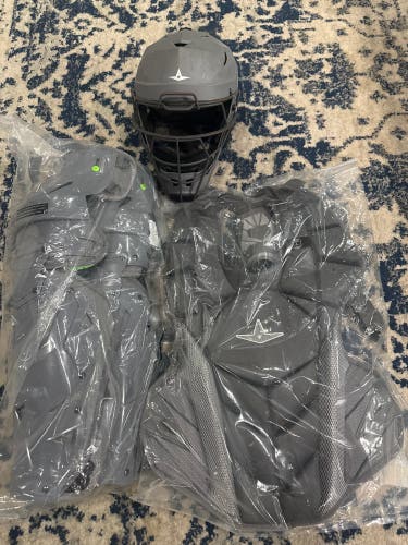Gray All Star MVP Pro Catcher's Set (New)