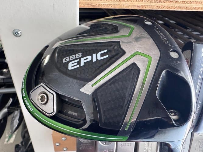Callaway Great Big Bertha Epic 9 Driver Fujikura Vista Pro 65 Regular Flex 1601